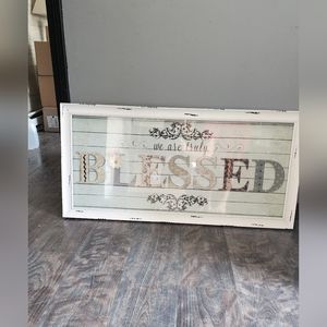 Blessed sign